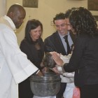 Communions à Trazegnies et baptême08